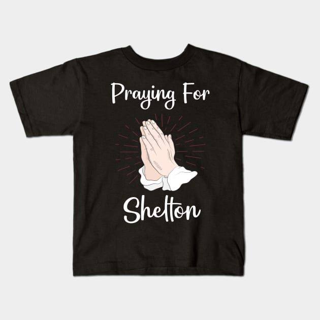 Praying For Shelton Kids T-Shirt by blakelan128